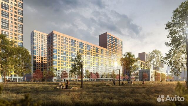 1-к квартира, 36.8 м², 13/25 эт.