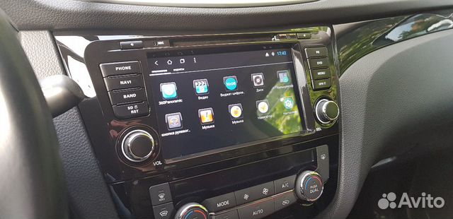 Магнитола Nissan qashqai, x-trail на андроид