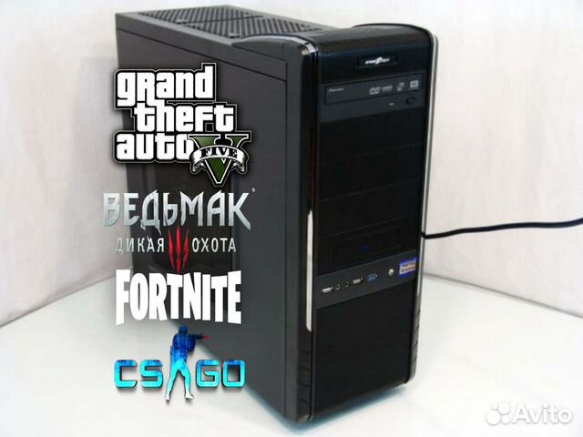 Игровой Пк - Core i3 / 8GB / R7 360