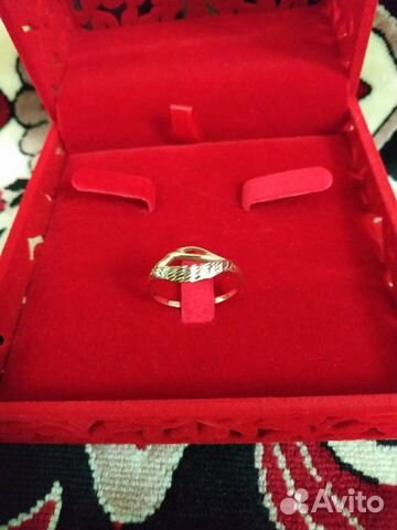 Кольцо золотое (585) проба