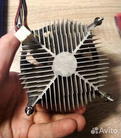 Радиатор охлаждения под процессор socket 775