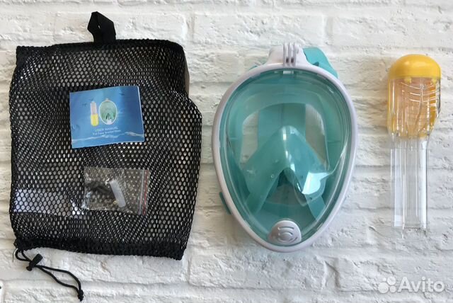 Полнолицевая снорклинг маска для плавания Полнолицевая снорклинг маска для плавания