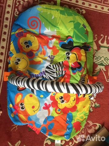 Playgro 3 in 1 safari коврик развивающийся