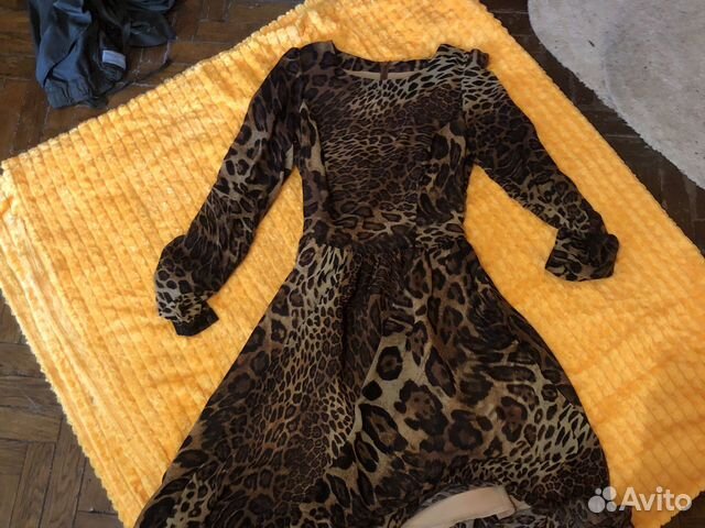Платье леопардовое Платье леопардовое
