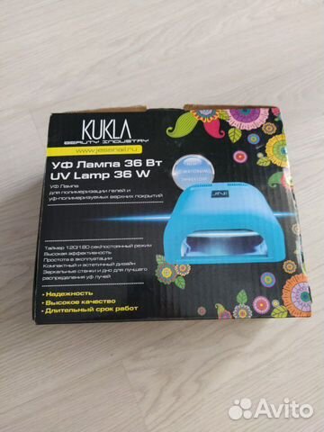 Лампа Уф 36 Вт для маникюра