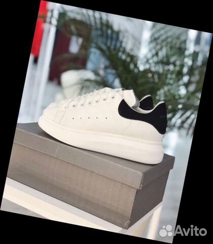 Кеды кожаные Alexander McQueen Кеды кожаные Alexander McQueen