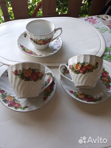 Чайные пары, Бокалы Дулево