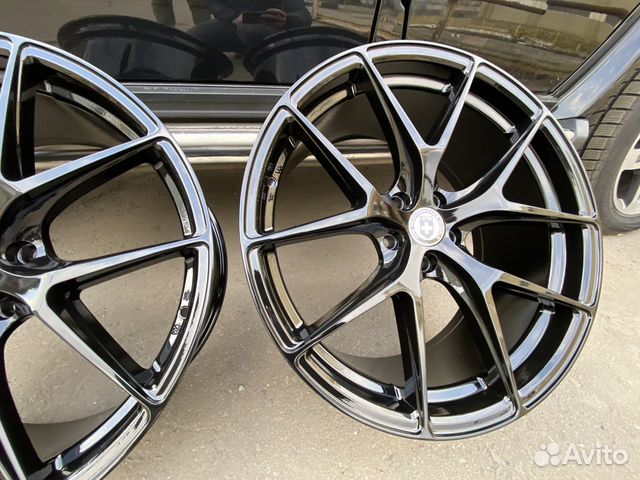 R20 HRE черный глянец 5-112 для Audi Q5