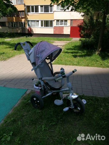 Велосипед детский с ручкой