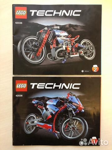 Lego Technic 42036 Мотоцикл/ Спортбайк Lego Technic 42036 Мотоцикл/ Спортбайк
