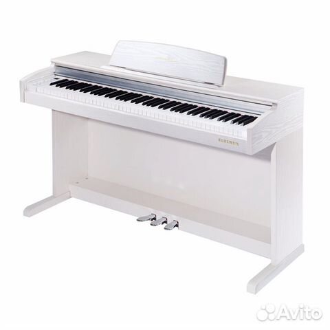 Цифровое пианино Kurzweil M210 WH белый, с банкетк