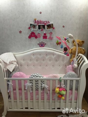 Кровать Bambolina Divina Luxe Cristallo Кровать Bambolina Divina Luxe Cristallo