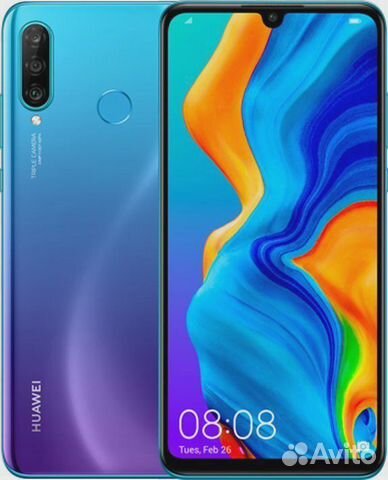 Huawei P30 Lite 6/256Гб, NFS, 8 ядер, Новый