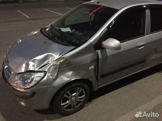 Hyundai Getz 1.4 AT, 2008, битый, 170 000 км Hyundai Getz 1.4 AT, 2008, битый, 170 000 км