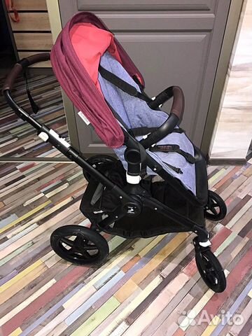 Коляска Bugaboo Fox base шасси Black 239280ZW01 Коляска Bugaboo Fox base шасси Black 239280ZW01
