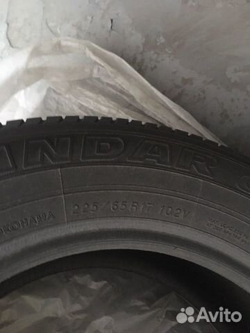Шины Yokohama r17 225/65 4шт