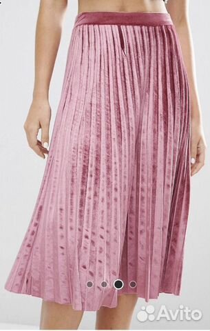 Юбка вельветовая миди ASOS Юбка вельветовая миди ASOS