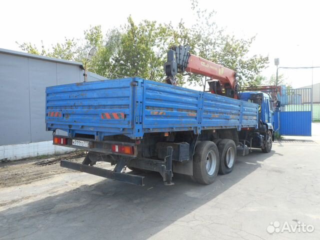Камаз 658600 грузовой с кму