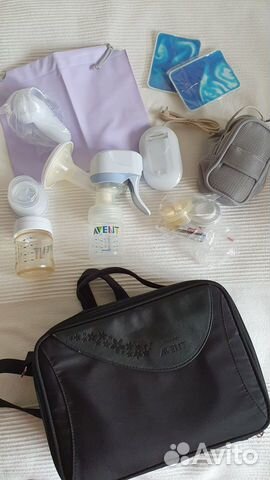 Молокоотсос электрический Avent с термосумкой и ак Молокоотсос электрический Avent с термосумкой и ак