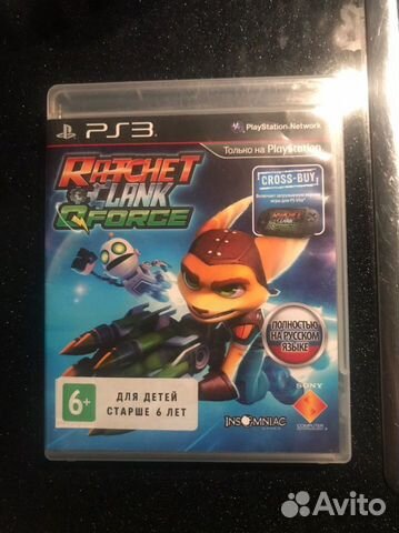 Ratchet & Clank QForce. Игра для приставки PS3 Ratchet & Clank QForce. Игра для приставки PS3
