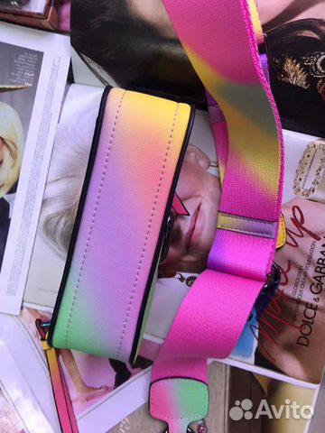Новая сумка на плечо Marc Jacobs Snapshot Rainbow