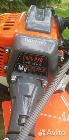 Бензиновая коса daewoo dabc 270 лёгкая 6 кг, 1,3 л Бензиновая коса daewoo dabc 270 лёгкая 6 кг, 1,3 л