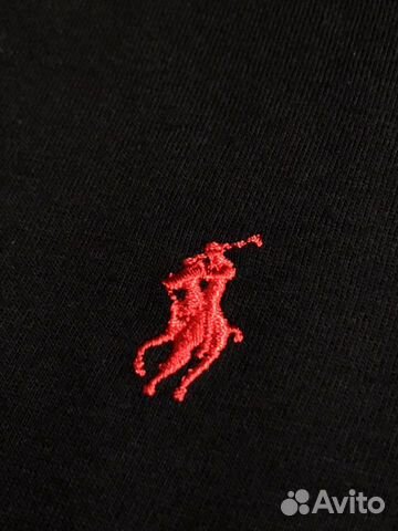 Футболка Черная Polo Ralph Lauren XL Футболка Черная Polo Ralph Lauren XL