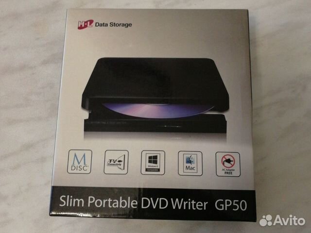 Slim Portable DVD Writer GP50 Slim Portable DVD Writer GP50