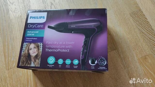 Новый фен Philips HP8233 ThermoProtect Ionic Новый фен Philips HP8233 ThermoProtect Ionic