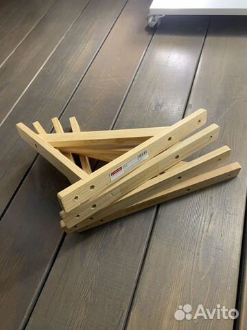 4шт кронштейны уголки консоли Larvij L5102 25x30