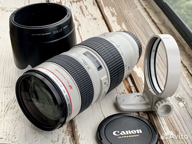 Объектив Canon 70-200 f2.8 L USM Объектив Canon 70-200 f2.8 L USM