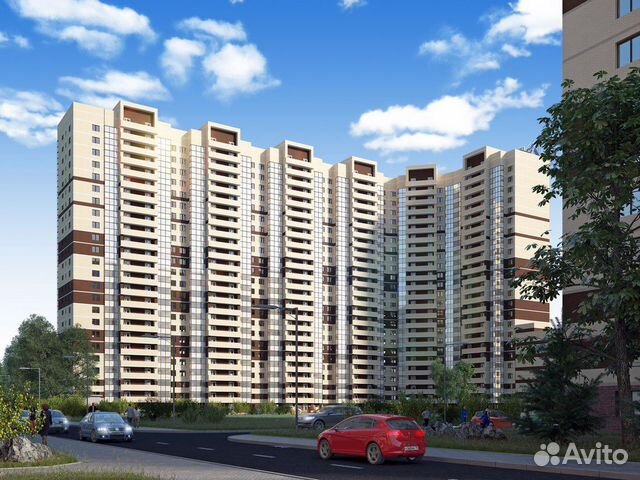 2-к квартира, 60.3 м², 23/24 эт.