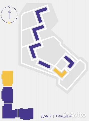 1-к квартира, 38.1 м², 2/12 эт. 1-к квартира, 38.1 м², 2/12 эт.