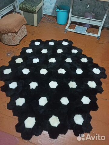 Ковёр из натуральной овчины