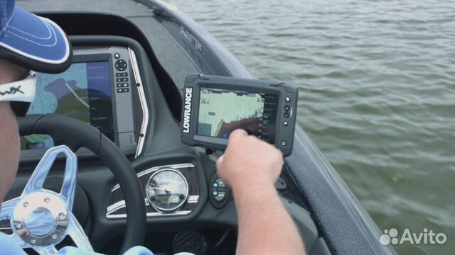 Эхолот картплоттер Lowrance