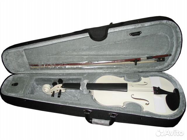 Скрипка brahner BVC-370/WH 4/4 белая