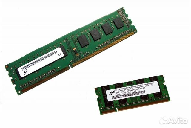 Оперативная память DDR2 Micron