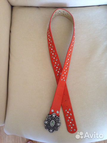 Ремень женский кожаный