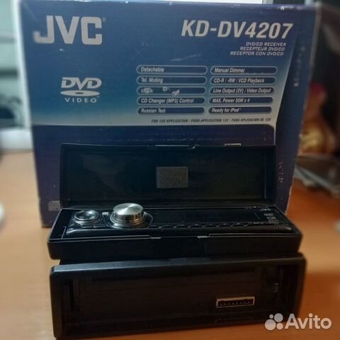 Автомагнитола JVC KD-DV4207