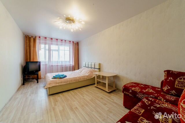 

1-к. квартира, 45 м², 2 кровати