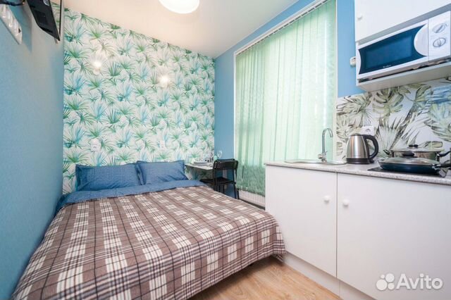 

Квартира-студия, 12 м², 1 кровать