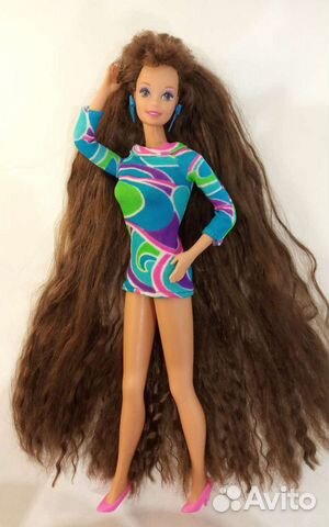 totally hair barbie brown hair