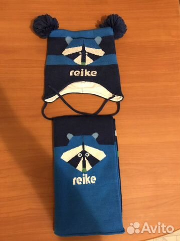Новый комплект Reike шапка и шарф для мальчика
