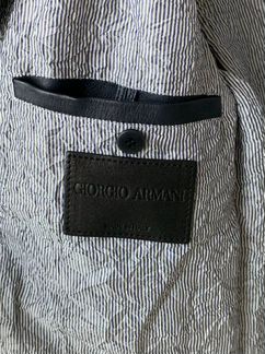Кожаная куртка Giorgio Armani