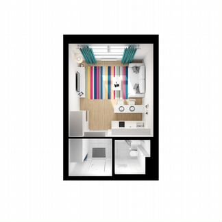 Квартира-студия, 23.3 м², 11/32 эт.