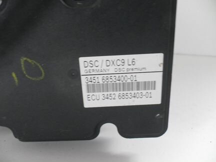 Блок ABS абс DSC BMW бмв F10