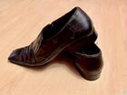 Туфли черные мужские кожа «крокодил» р 42 объявление продам