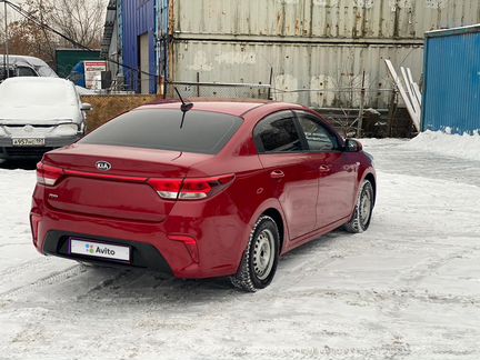 KIA Rio 1.6 МТ, 2019, 50 000 км