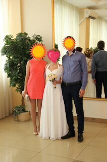 Свадебное платье+ болеро, возможен прокат