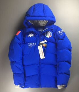 Куртка пуховик Карра Сборной Италии 2020г Blue SKI